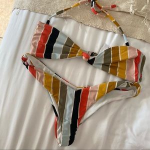 Billabong rainbow bikini set
